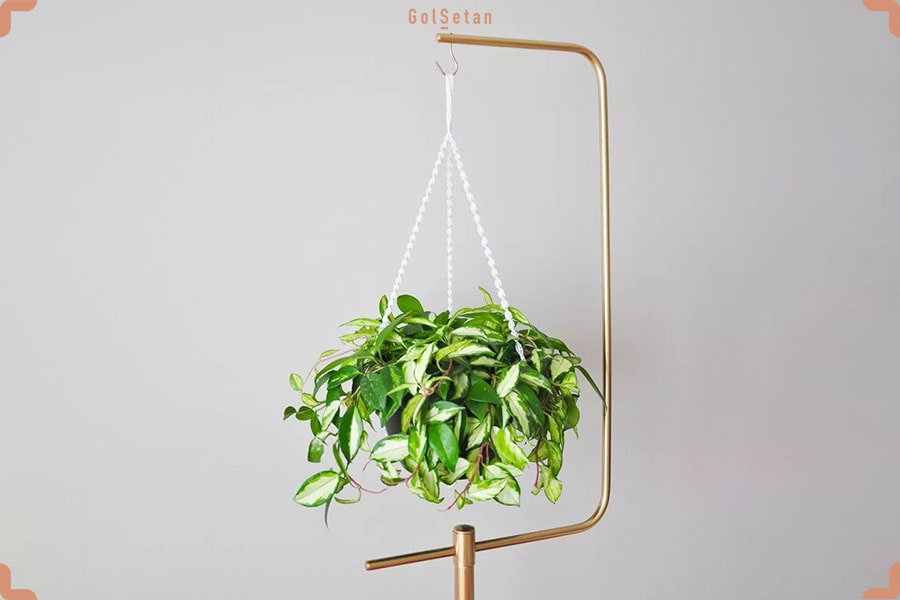 مکرومه بافی با استند