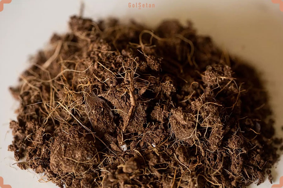 الیاف نارگیل یا کوکوپیت و چیپس پوسته آن یا همان هاسک چیپس