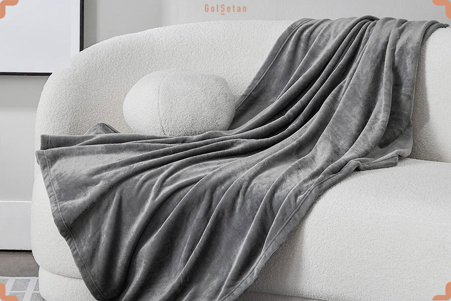  یک پتوی نرم ، سنگین و راحت برای داشتن خوابی بهتر، یک هدیه سراسر آرامش برای روز پرستار