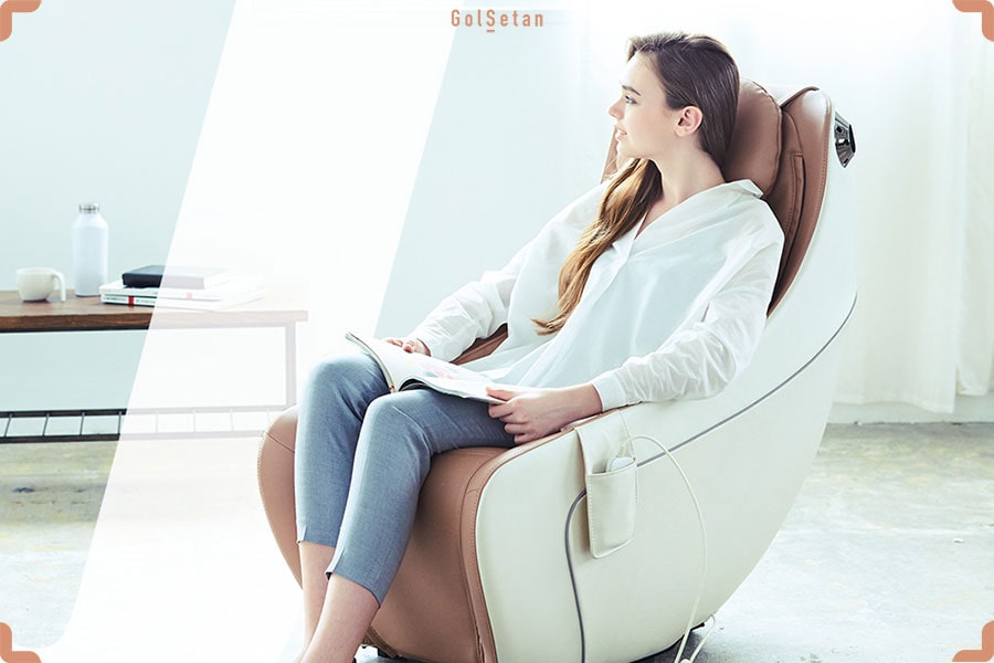 صندلی ماساژور خانگی ، هدیه روز زن برای سلامتی و رفع خستگی زن زندگی‌تان