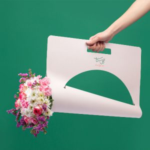 باکس دسته گل طبیعی قابل حمل برای هدیه دادن
