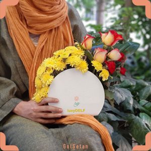 داوودی زرد و رز