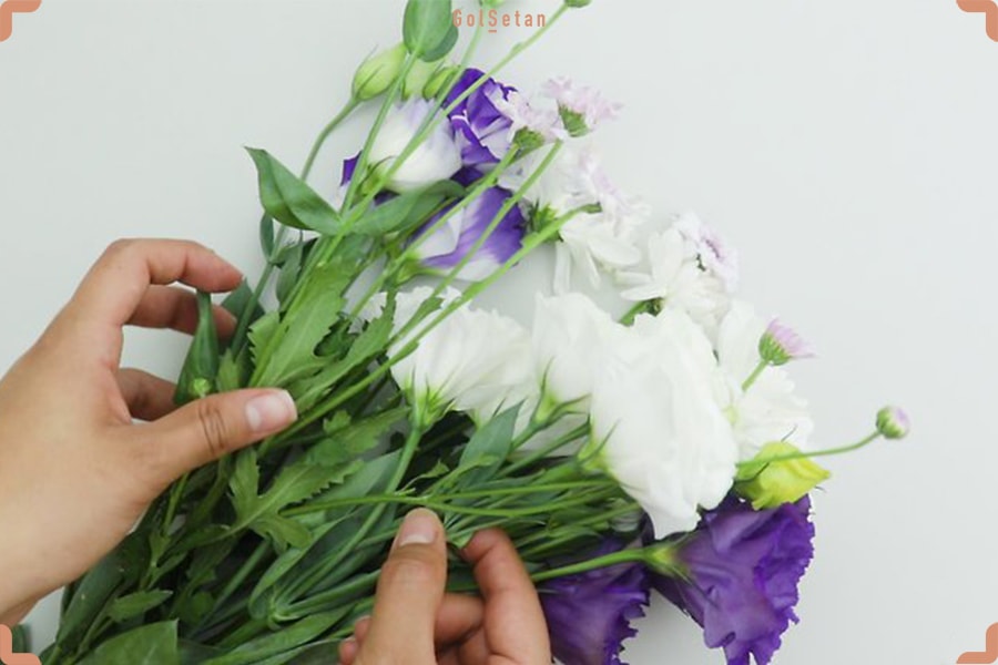 روش خشک کردن باکس گل طبیعی
