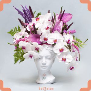 باکس گل ارکیده شیک و لاکچری