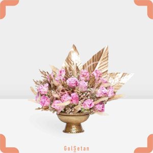 جام گل رز یاسی هلندی دیبا