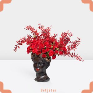 باکس رز مینیاتوری قرمز هدیه ای خاص