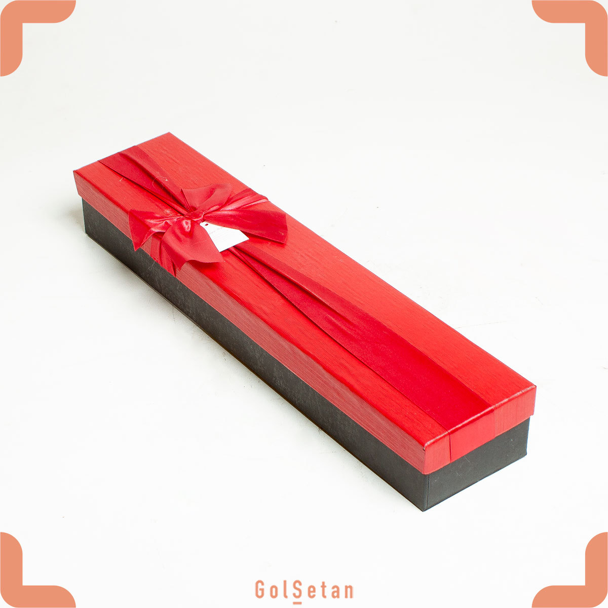 red-rose-lying-down-box جعبه گل رز خوابیده قرمز