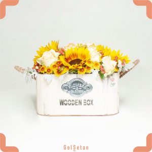 باکس آفتابگردان و رز و داوودی