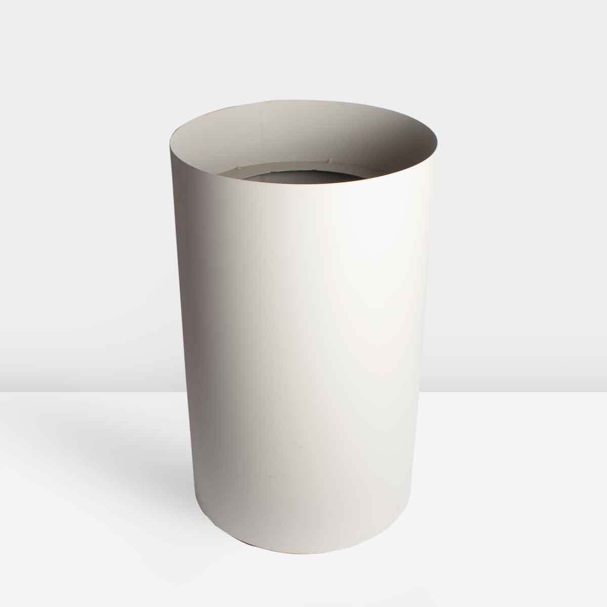 gray-metal-vase-cylindrical گلدان استوانه طوسی فلزی