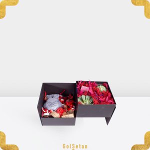 باکس شکلات و عروسک جغد