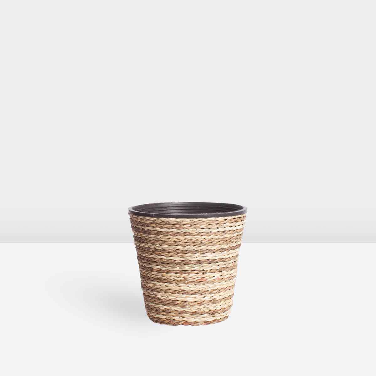 large-wicker-vase گلدان حصیری بزرگ