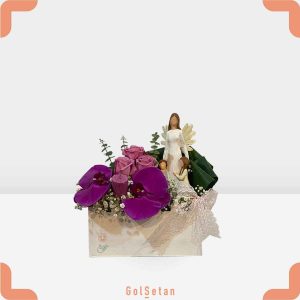 باکس ارکیده و عروسک مادر جذاب