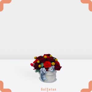 باکس رز قرمز و نارنجی جذاب